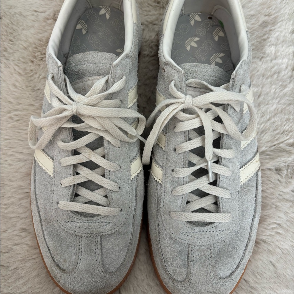 Adidas Gray Suede Sneakers